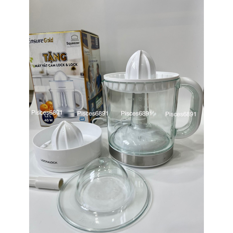 Máy vắt cam Lock&Lock Squeezer  EJJ241 dung tích 1.2 lít