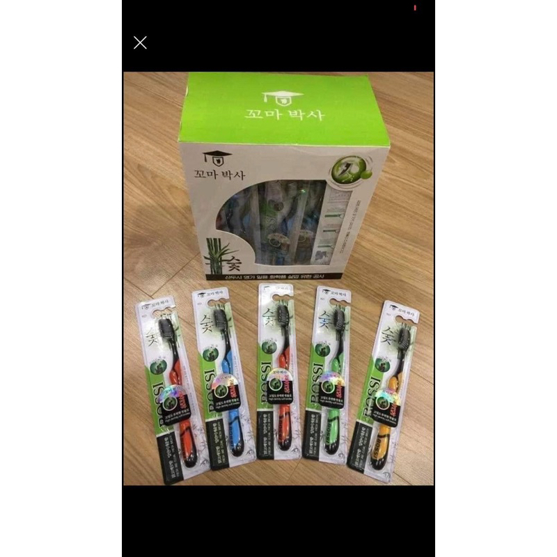 Bàn chải than tre hàn hộp 30 cái