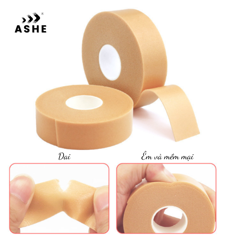 Cuộn dán gót chân chống mài mòn ASHE - Đơn giản, dễ sử dụng, tiện lợi