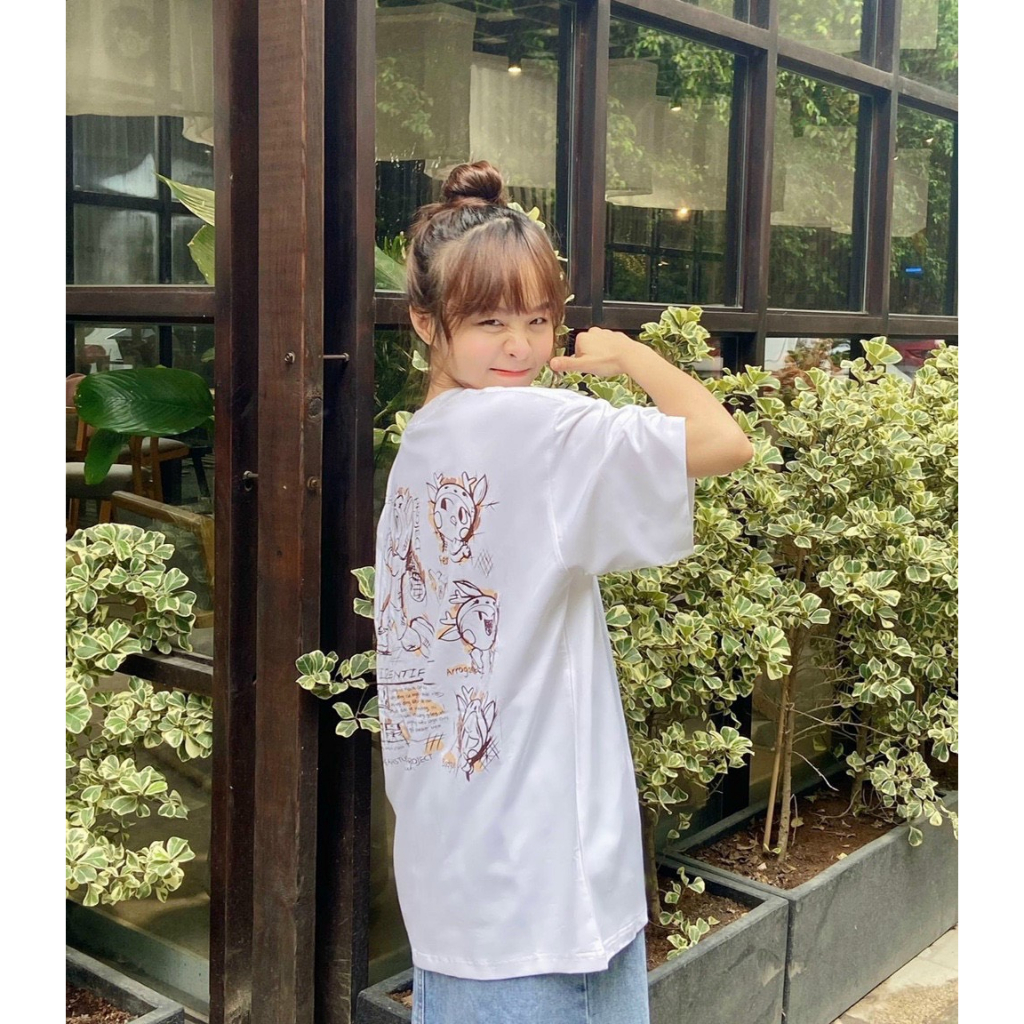 Áo thun Cery tay lỡ dáng over size vải cotton cao cấp in graphic