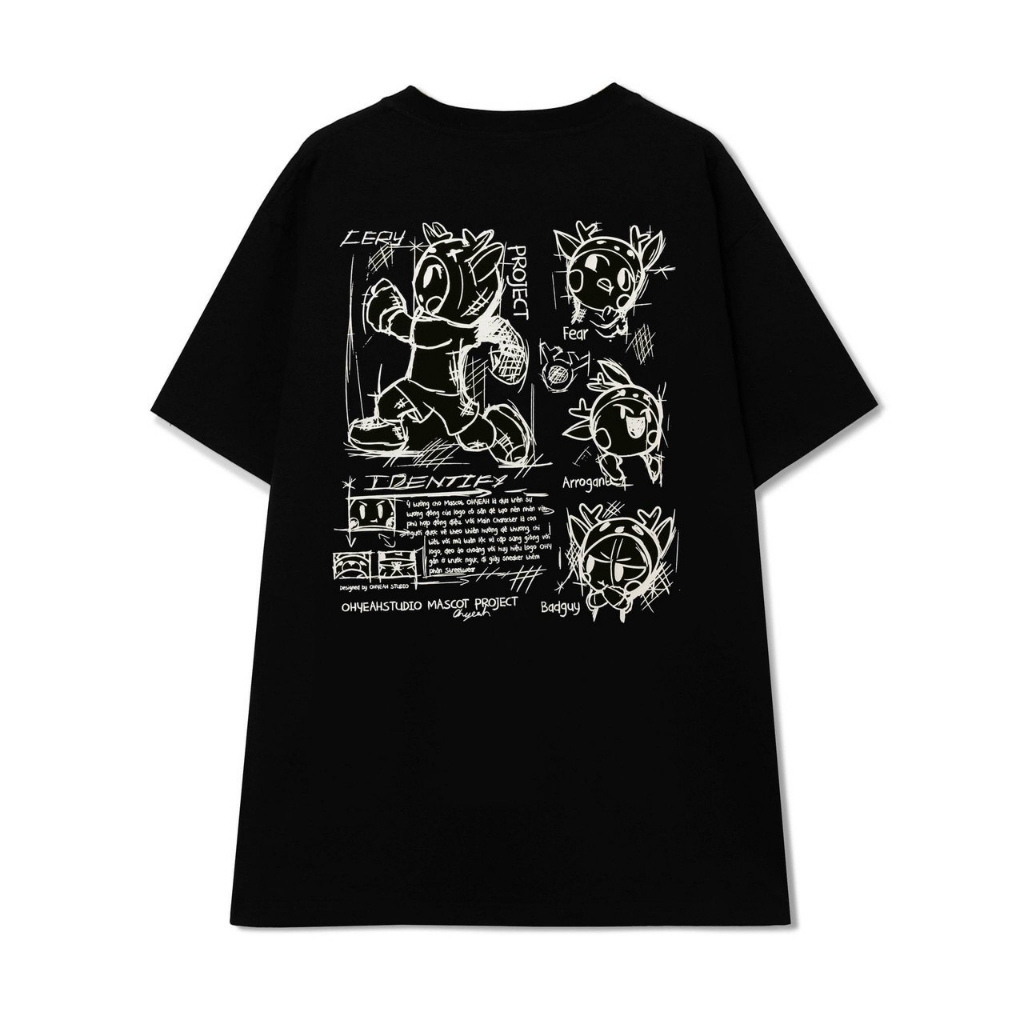 Áo thun Cery tay lỡ dáng over size vải cotton cao cấp in graphic