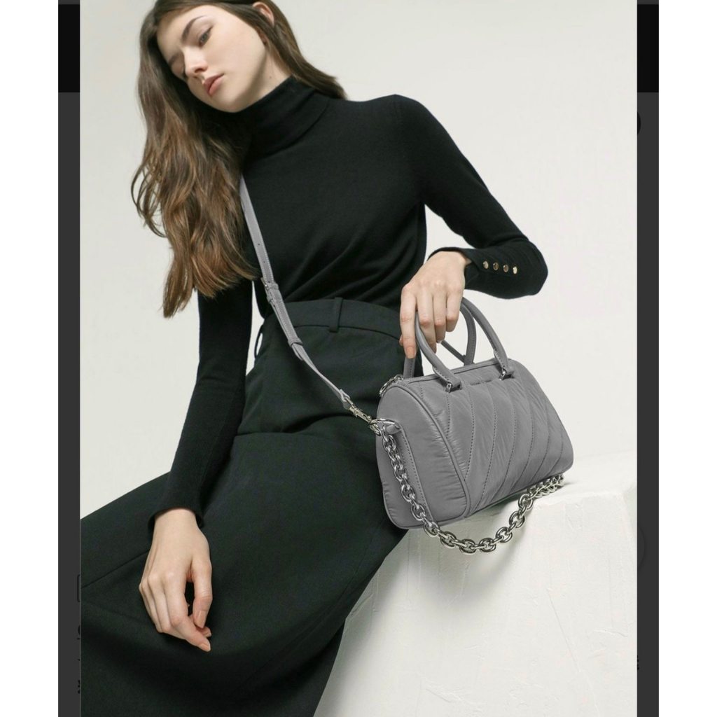 túi xách tay + đeo chéo size 21x16x11 cm đủ màu Ck2-30151002.