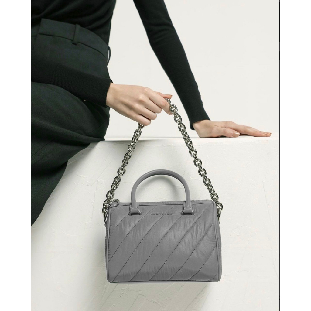 túi xách tay + đeo chéo size 21x16x11 cm đủ màu Ck2-30151002.