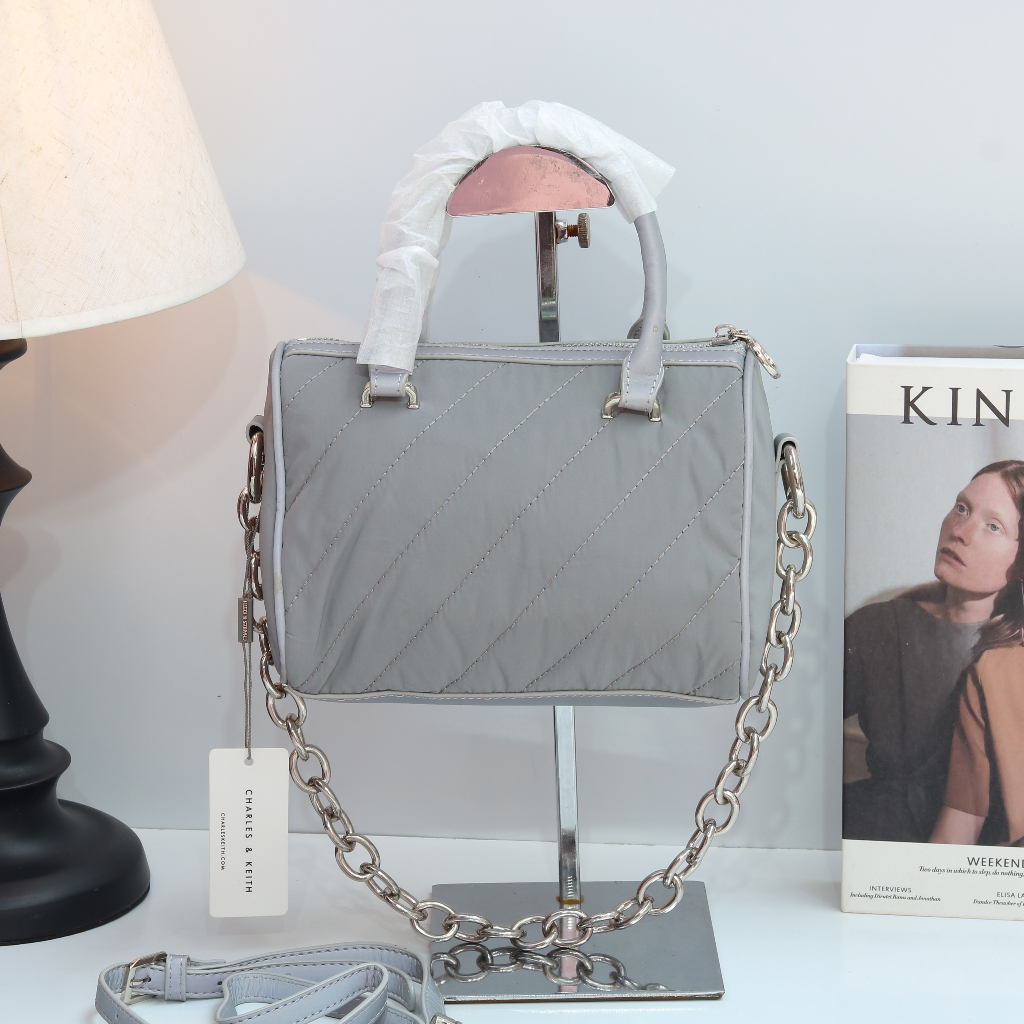 túi xách tay + đeo chéo size 21x16x11 cm đủ màu Ck2-30151002.