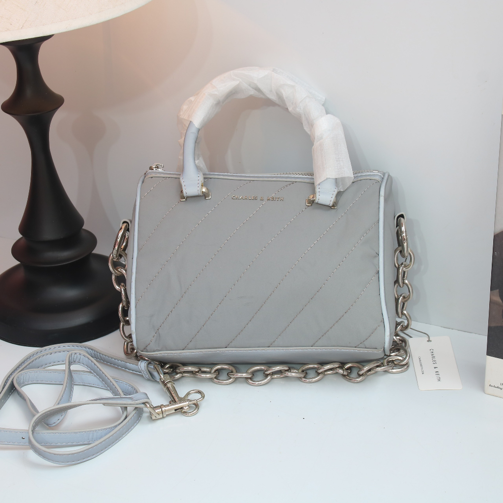 túi xách tay + đeo chéo size 21x16x11 cm đủ màu Ck2-30151002.