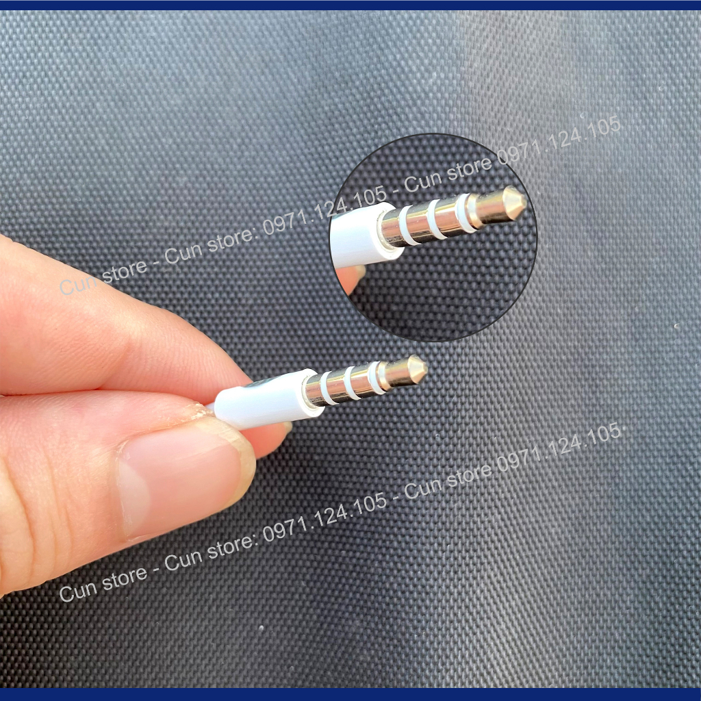 Tai nghe có dây cho 6/6s Jack 3.5 zin nguyên bản chất âm siêu hay, siêu bass | Bảo hành 12 tháng