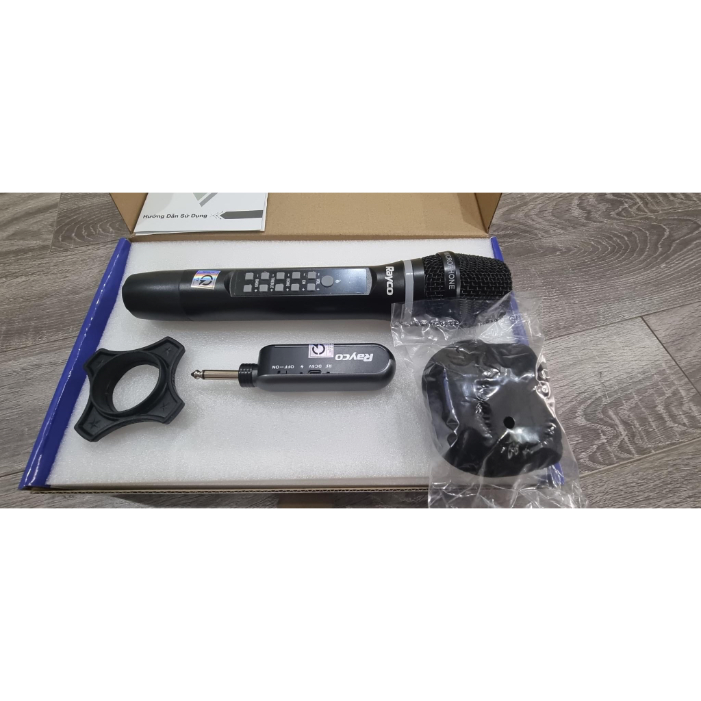 Micro karaoke không dây Rayco S-311B - Bh 12 tháng toàn quốc