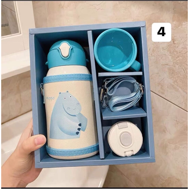 Bộ 4 món bình nước DOLPHINS CUP