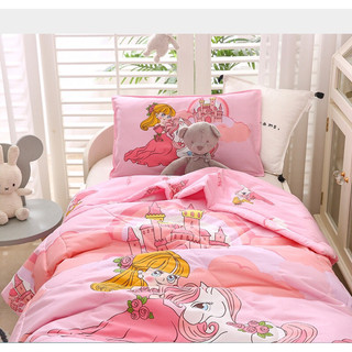 Set gối mền cotton 100% - gối mền cho bé - chăn mền mùa hè
