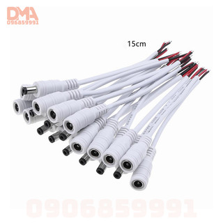 Dây giắc nguồn dc 5.5*2.1mm đực cái
