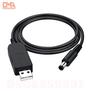 Dây cáp chuyển đổi nguồn usb 12v - dc 5.5