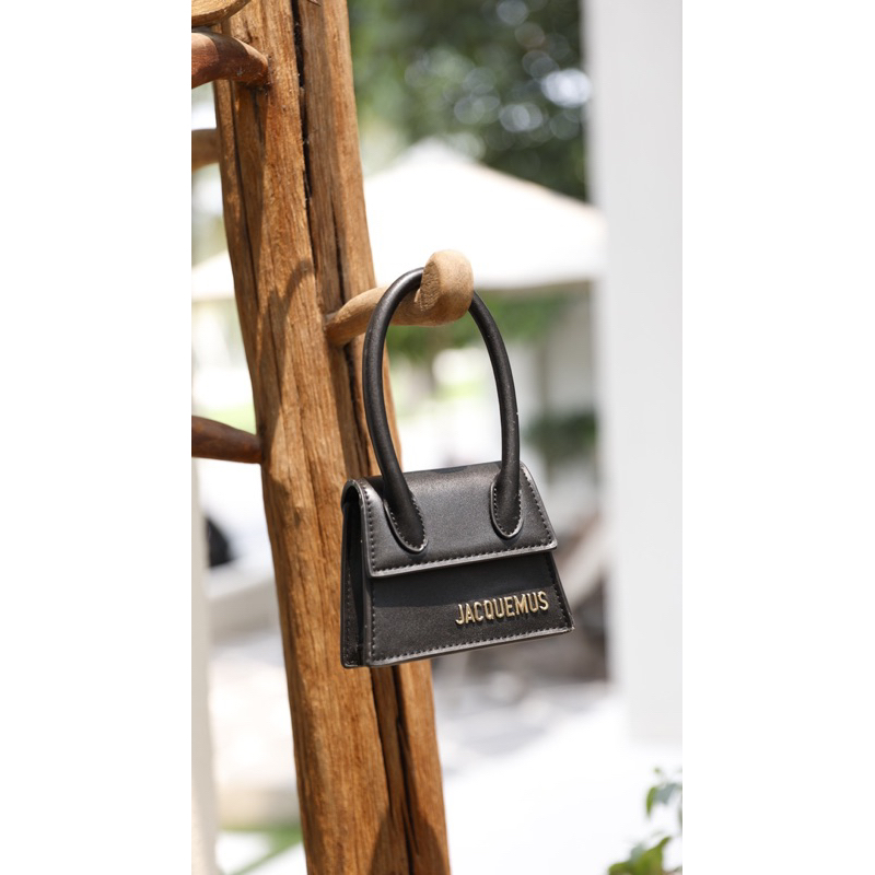 Túi Xách Jacquemus Mini Trắng Đen Nâu Size 14  -  By Anh Dinh Phuong
