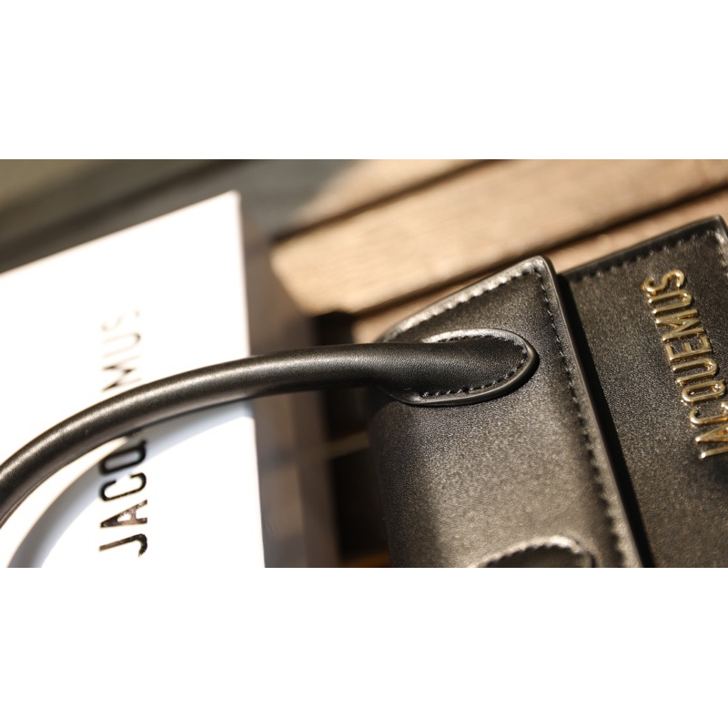 Túi Xách Jacquemus Mini Trắng Đen Nâu Size 14  -  By Anh Dinh Phuong