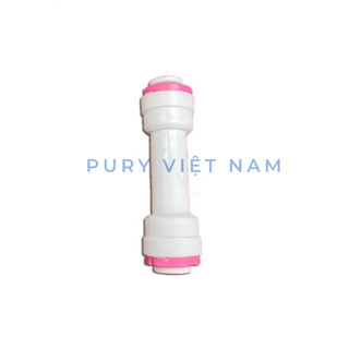 Van Một Chiều 6mm - Co nối nhanh 2 đầu nhấn phi 6 - Co cút máy lọc nước