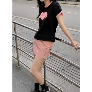 Áo thun baby tee MONÁ - PINKY