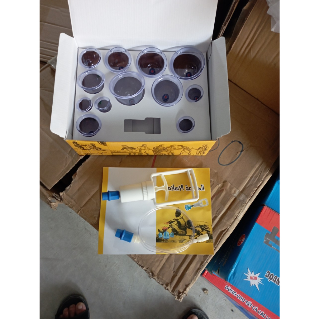 Bộ giác hơi 12 món không dùng lửa.ĐTBX