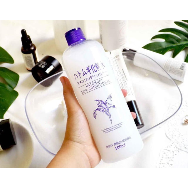 Toner Nước Hoa Hồng Naturie Hatomugi Dưỡng Sáng Cấp Ẩm Nhẹ Dịu Hạt Ý Dĩ 500ml Nhật Bản | BigBuy360 - bigbuy360.vn