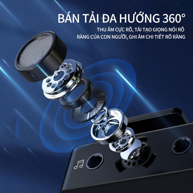 RAYHAYES Micro Lavalier Không Dây Phỏng Vấn Mic Ghi Âm Cho Điện Thoại Laptop Camera Quay Video Vlog