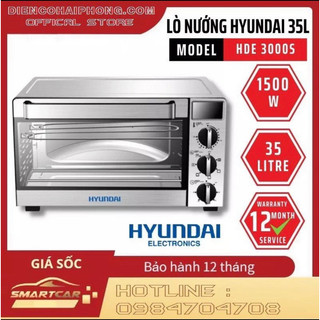 Lò nướng điện hyundai hde 3000s 30 lít - hde 3001s 35 lít