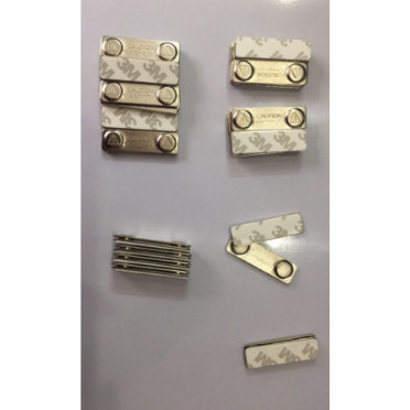 Nam châm cài áo 2 nút loại ngắn, dài