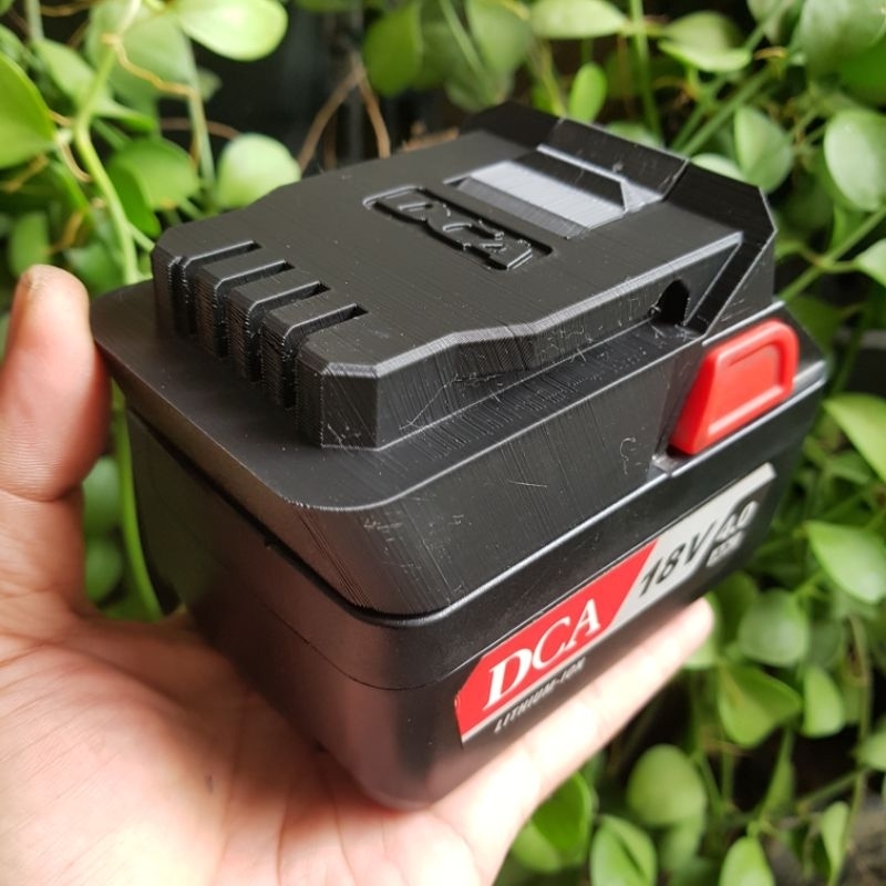 Bộ chuyển đổi pin DCA 18V cho thân máy DCA 20V - Đế chuyển pin