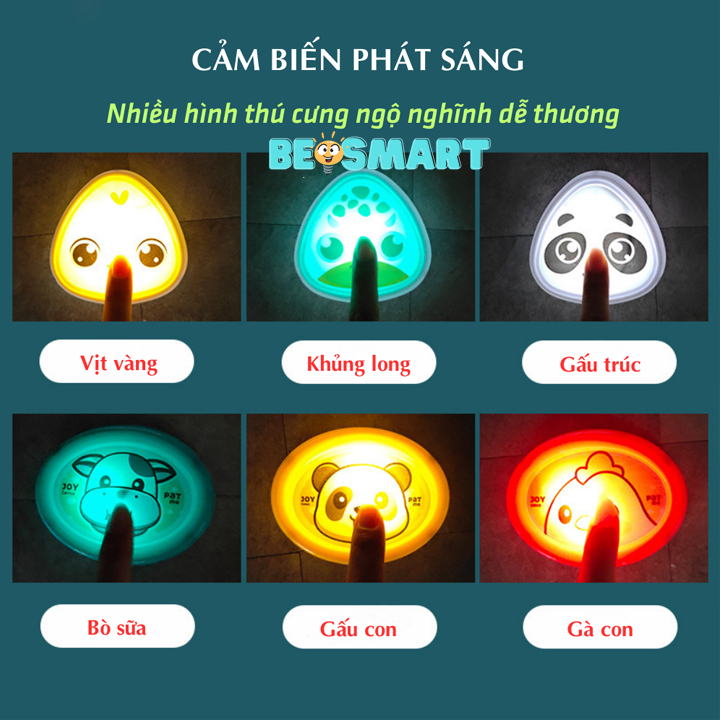 Bộ chạm nhảy tăng chiều cao ĐẾM TIẾNG ANH, bộ đồ chơi máy chuông bấm đập nhảy thử thách cho bé