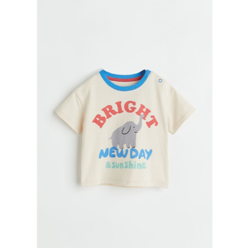 Áo phông bé trai họa tiết hình đáng yêu