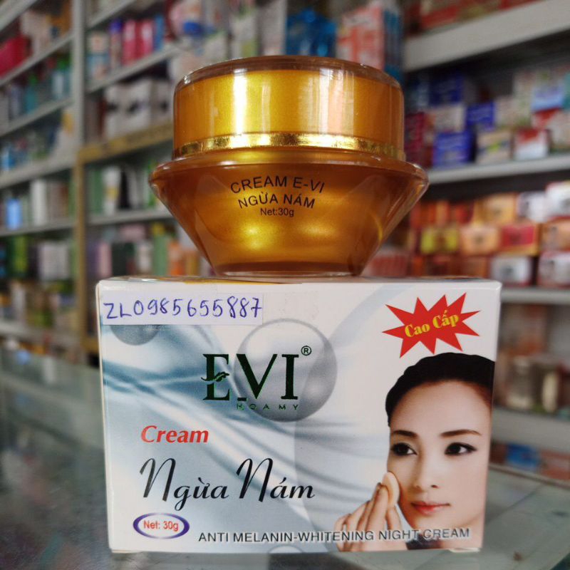 Kem EVI ngừa nám 30gr hũ lớn