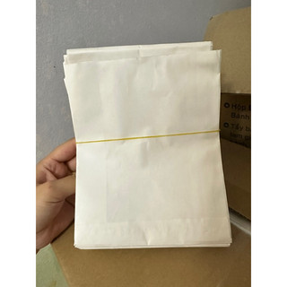 túi giấy trắng 14x16cm 1000 tờ