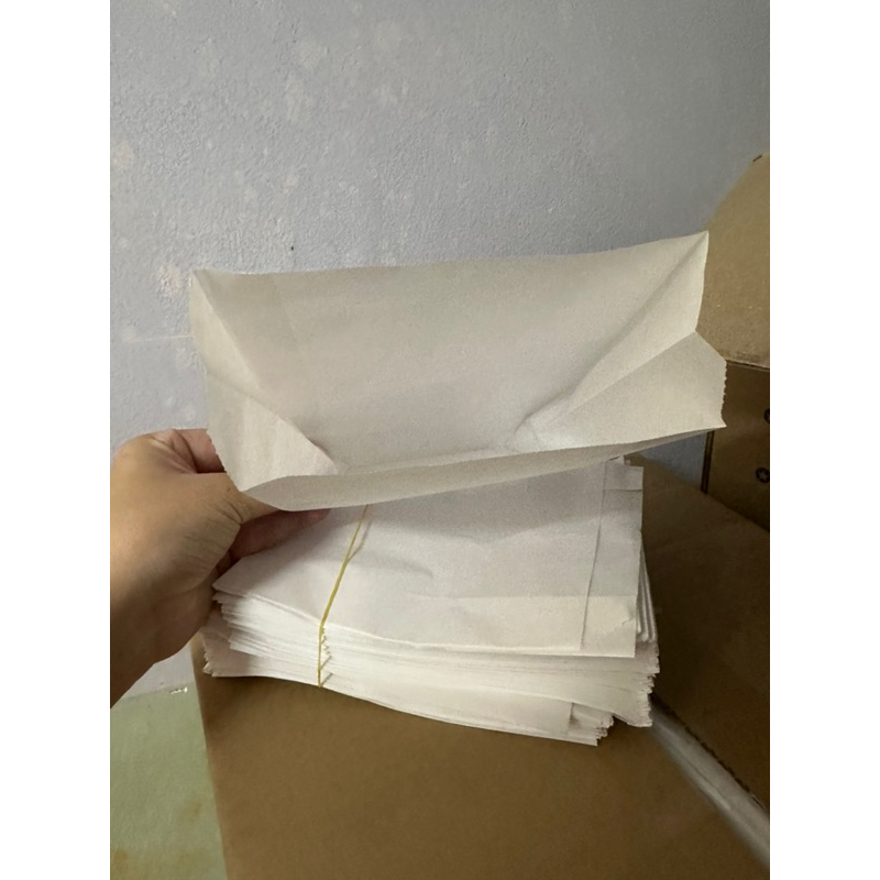 Túi giấy trắng 14x16cm 1000 tờ