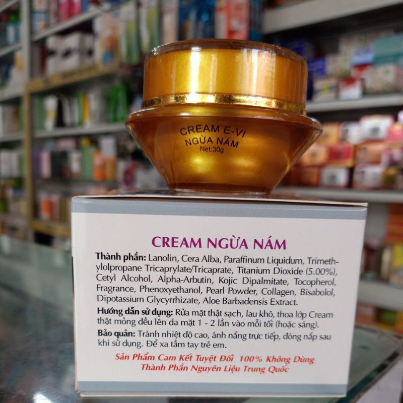 Kem EVI ngừa nám 30gr hũ lớn