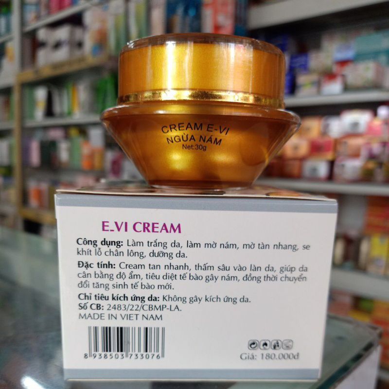 Kem EVI ngừa nám 30gr hũ lớn
