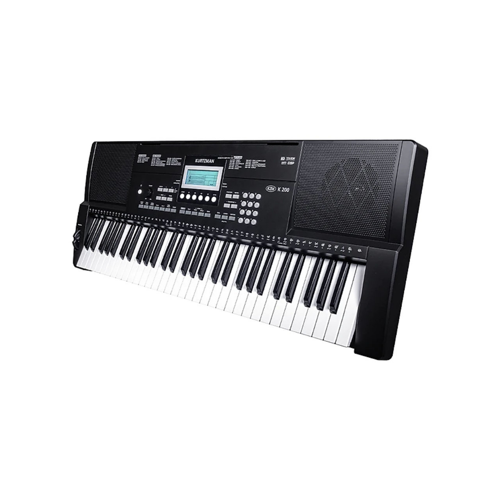 Đàn Organ điện tử/ Portable Keyboard - Kzm Kurtzman K200 - Perfect Starter keyboard - Màu đen (BL)