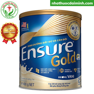 Sữa Ensure Gold Hương Vani