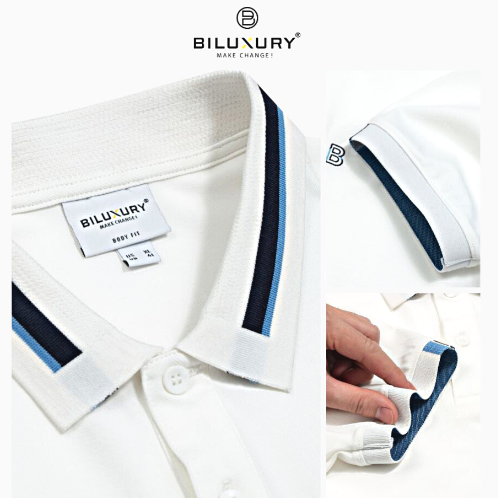 Áo Polo Nam Biluxury 7APCT029TRK Form Slimfit Ôm Vừa Tôn Dáng