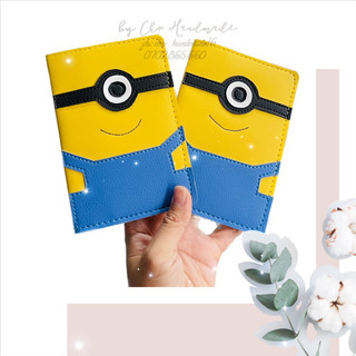 Vỏ hộ chiếu MINION, bao hộ chiếu, bọc hộ chiếu, bìa hộ chiếu