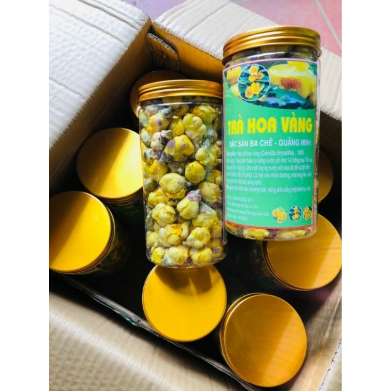 Trà Hoa Vàng Ba Chẽ Quảng Ninh(Sấy Lạnh) Hộp 50gam