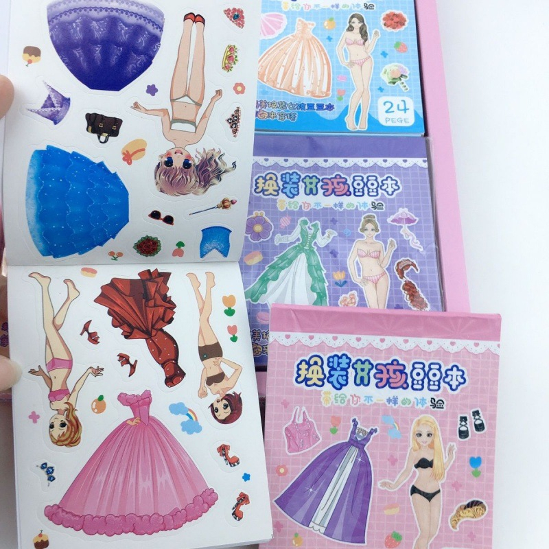 Sticker hình dán công chúa