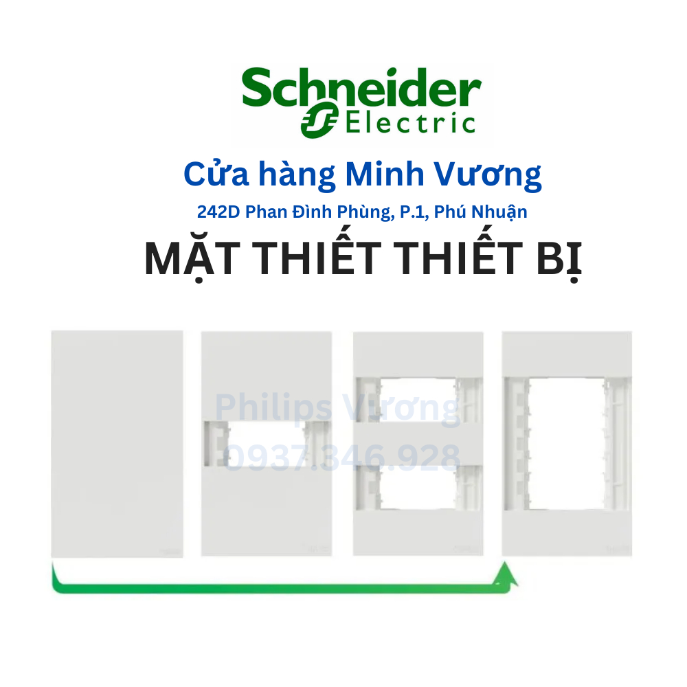 Mặt thiết bị Schneider Avataron A