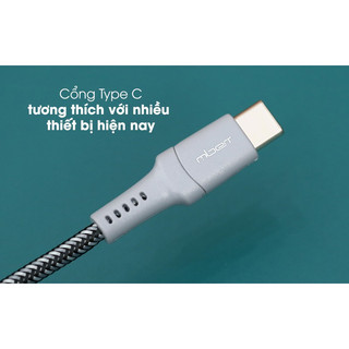 Cáp Type C 1m Mbest DS462G-WB Xám ( Likenew )