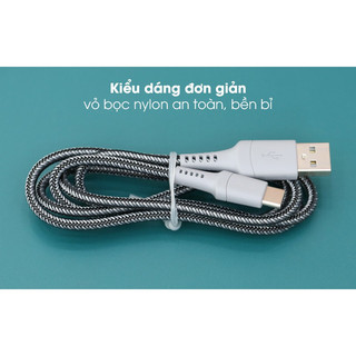 Cáp Type C 1m Mbest DS462G-WB Xám ( Likenew )