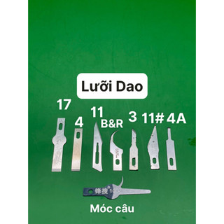 Lưỡi dao mổ tách lưng số 3 -> 17