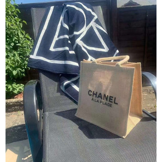 Túi cói tote cha...nel kt 3018