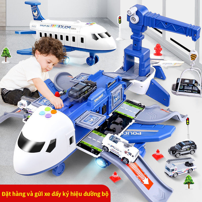 Máy Bay Đồ Chơi Mô Phỏng Theo Dõi Quán Tính Nhạc Biến Dạng Mới Máy Bay Chở Khách Cỡ Lớn Xe Hơi Đồ Chơi Máy Bay Trẻ Em Làm Quà Tặng Cho Trẻ Em