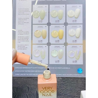 Sét sơn Verygood tông màu trắng,sét sơn gel 9 chai.