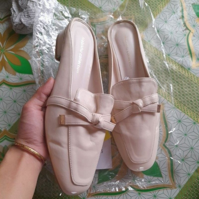 Giày si tuyen màu kem