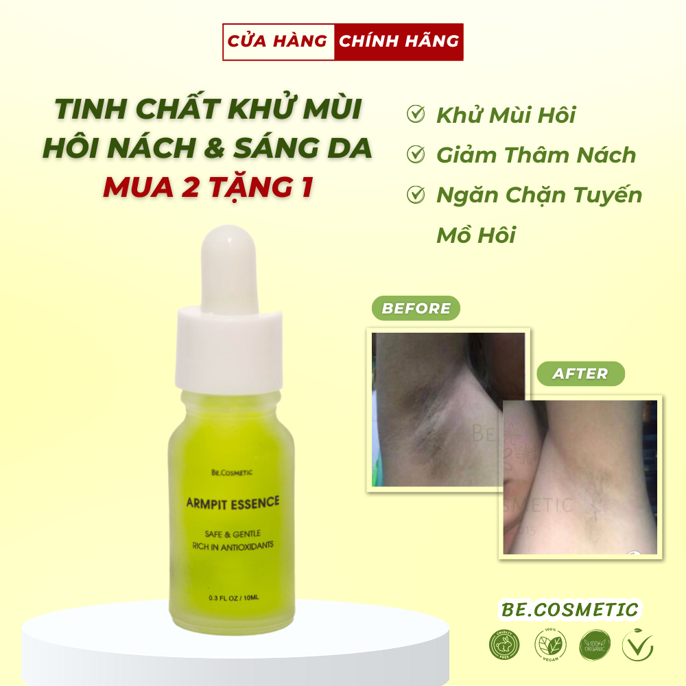 Tinh chất khử mùi hôi nách & cơ thể Armpit Essence giúp cải thiện mùi cơ thể, giảm tiết mồ hôi