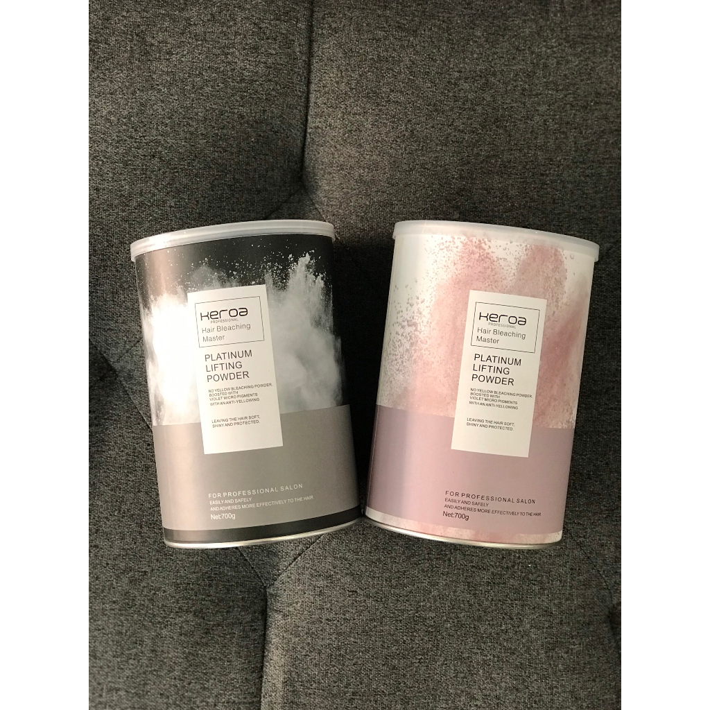 Bột tẩy tóc trắng, xanh Heroa 750g