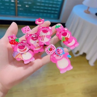 combo 2 kẹp nhún gấu dâu ( giao mẫu ngẫu nhiên)