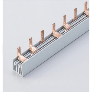 Thanh lược cài át 1 pha, 2 pha, 3 pha dày loại đẹp đồng mạ niken